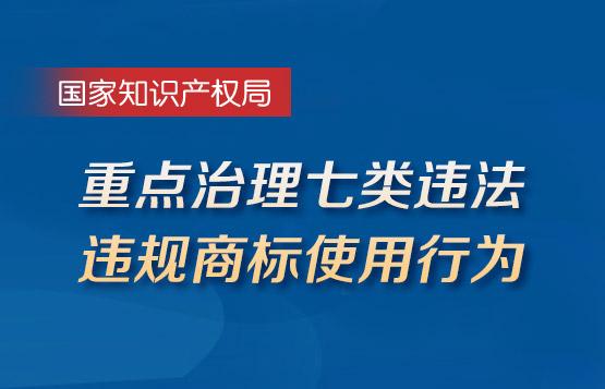 重点治理七类违法违规商标使用行为