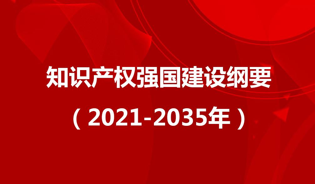知识产权强国建设纲要（2021－2035年）：战略背景
